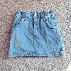TOPSHOP denim skirt